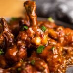 CHICKEN LOLIPOP WITH SAUCE